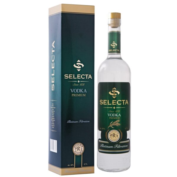 Vodka Selecta( Original bottle+lined box)